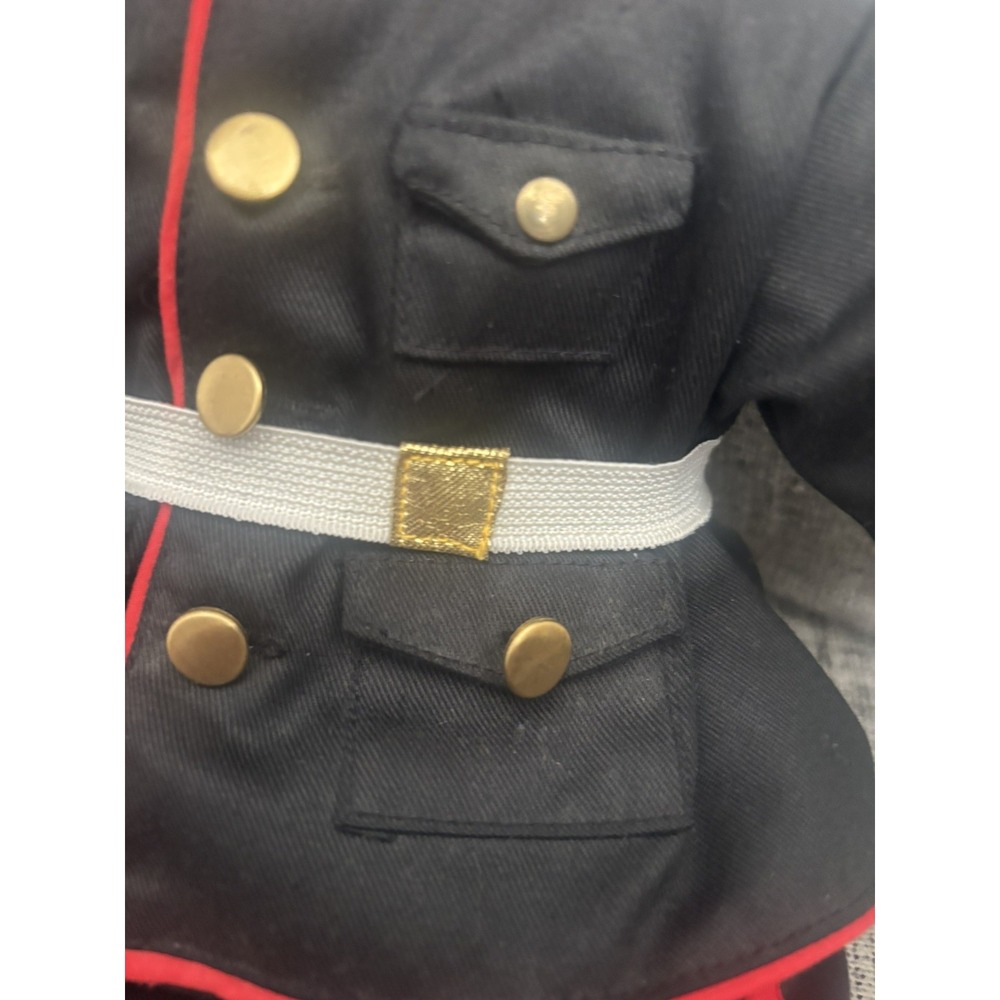 VTG 09 The Bear Factory Polar Bear 10" US Marine Corps Teddy Dress Blues *READ* - Picture 9 of 13